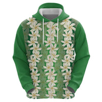 Ia Orana Tahiti Tiare Maori Seamless Style Zip Hoodie