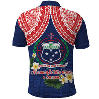 Samoan Independence Day Polo Shirt Manuia Le Tutoatasi O Samoa