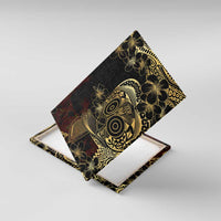 Frangipani Festival Rabaul Canvas Wall Art PNG Tribal Baining Mask Tattoo - Polynesian Pride