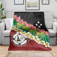 Frangipani Festival Rabaul East New Britain Blanket Dukduk Dance With Plumeria - Polynesian Pride