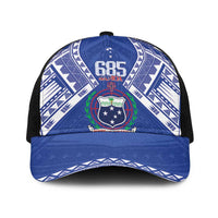 Samoa 685 Baseball Net Cap Samoan Pride Coat Of Arms - Polynesian Pride