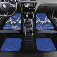 Personalised Samoa 685 Car Mats Samoan Pride Coat Of Arms - Polynesian Pride
