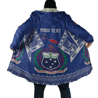 Personalised Samoa 685 Cloak Samoan Pride Coat Of Arms - Polynesian Pride