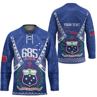 Personalised Samoa 685 Hockey Jersey Samoan Pride Coat Of Arms LT14 - Polynesian Pride
