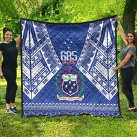 Samoa 685 Quilt Samoan Pride Coat Of Arms LT14 - Polynesian Pride