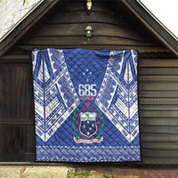Samoa 685 Quilt Samoan Pride Coat Of Arms LT14 - Polynesian Pride
