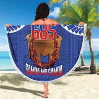Toa Samoa Rugby Beach Blanket 685 Pride Tanoa Ula Fala - Polynesian Pride