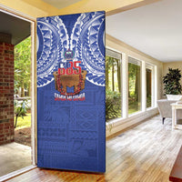Toa Samoa Rugby Door Cover 685 Pride Tanoa Ula Fala - Polynesian Pride