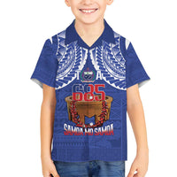 Toa Samoa Rugby Family Matching Long Sleeve Bodycon Dress and Hawaiian Shirt 685 Pride Tanoa Ula Fala - Polynesian Pride