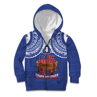 Toa Samoa Rugby Kid Hoodie 685 Pride Tanoa Ula Fala - Polynesian Pride