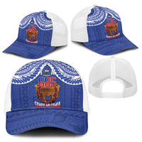 Toa Samoa Rugby Mesh Trucker Cap 685 Pride Tanoa Ula Fala - Polynesian Pride