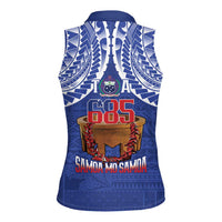 Toa Samoa Rugby Women Sleeveless Polo Shirt 685 Pride Tanoa Ula Fala - Polynesian Pride