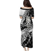 Aotearoa Manaia NZ Maori Silver Fern Puletasi