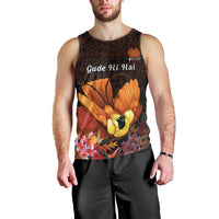 Gude Hi Hai Papua New Guinea Men Tank Top Motuan PNG Raggiana Bird of Paradise Tropical Vibes LT14 - Polynesian Pride