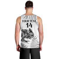 Custom New Zealand Kiwi Football Men Tank Top Aotearoa Silver Fern