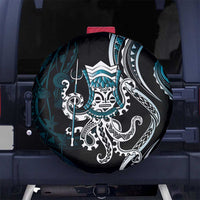Turquoise Hawaii Kanaloa God Spare Tire Cover Hawaiian Octopus