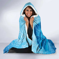 Aloha Hawaii Molokai Island Hooded Blanket Hibiscus Tribal Honu Hawaiian Tattoo