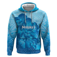 Aloha Hawaii Molokai Island Hoodie Hibiscus Tribal Honu Hawaiian Tattoo