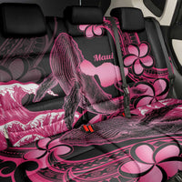 Aloha Hawaii Maui Back Car Seat Cover Valley Isle Humpback Whale Black LT14 - Polynesian Pride
