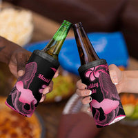 Aloha Hawaii Maui 4 in 1 Can Cooler Tumbler Valley Isle Humpback Whale Black