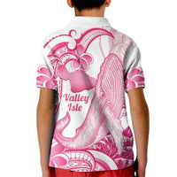 Aloha Hawaii Maui Kid Polo Shirt Valley Isle Humpback Whale White LT14 - Polynesian Pride