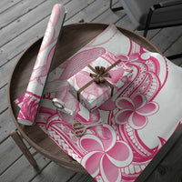 Aloha Hawaii Maui Wrapping Paper Valley Isle Humpback Whale White - Polynesian Pride