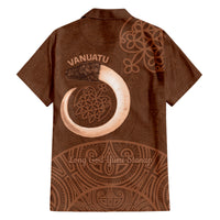 Vanuatu Indipendens Dei Family Matching Tank Maxi Dress and Hawaiian Shirt Yumi 44th Sand Drawing Turtle Mix Lapita