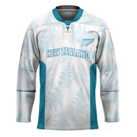 Custom New Zealand Silver Fern Football Hockey Jersey Come On All White LT14 Unisex White - Polynesian Pride
