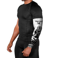 Custom Aotearoa Football Arm Sleeves NZ Maori Tiki Go Champions - Polynesian Pride