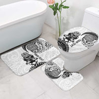 Custom Aotearoa Football Bathroom Set NZ Maori Tiki Go Champions - Polynesian Pride