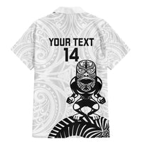 Custom Aotearoa Football Family Matching Mermaid Dress and Hawaiian Shirt NZ Maori Tiki Go Champions