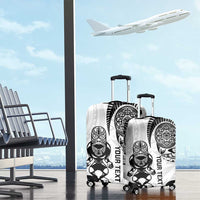 Custom Aotearoa Football Luggage Cover NZ Maori Tiki Go Champions LT14 - Polynesian Pride