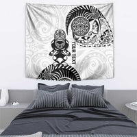 Custom Aotearoa Football Tapestry NZ Maori Tiki Go Champions LT14 - Polynesian Pride