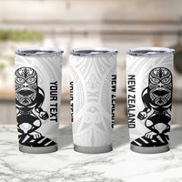 Custom Aotearoa Football Tumbler Cup NZ Maori Tiki Go Champions LT14 - Polynesian Pride