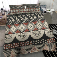 Vintage Bula Fiji Masi Bedding Set Fijian Tapa Cloth - Polynesian Pride