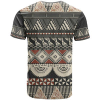 Vintage Bula Fiji Masi T Shirt Fijian Tapa Cloth - Polynesian Pride