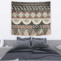 Vintage Bula Fiji Masi Tapestry Fijian Tapa Cloth - Polynesian Pride