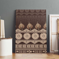 Bula Fiji Iri ni Meke Canvas Wall Art Kuvui Fijian Masi LT14 - Polynesian Pride
