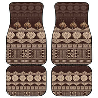Bula Fiji Iri ni Meke Car Mats Kuvui Fijian Masi - Polynesian Pride