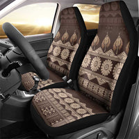 Bula Fiji Iri ni Meke Car Seat Cover Kuvui Fijian Masi - Polynesian Pride