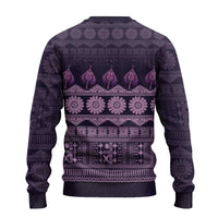 Bula Fiji Iri ni Meke Ugly Christmas Sweater Lokaloka Fijian Masi - Polynesian Pride