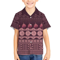 Bula Fiji Iri ni Meke Hawaiian Shirt Piqi Fijian Masi - Polynesian Pride