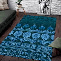 Bula Fiji Iri ni Meke Area Rug Karakarawa Fijian Masi - Polynesian Pride