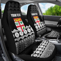 Fiji Tapa Rugby Custom Car Seat Cover Go Fijiana - Polynesian Pride