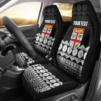 Fiji Tapa Rugby Custom Car Seat Cover Go Fijiana - Polynesian Pride