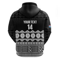 Fiji Tapa Rugby Custom Hoodie Go Fijiana - Polynesian Pride