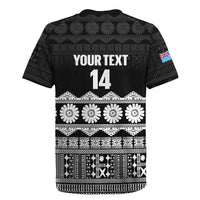 Fiji Tapa Rugby Custom Rugby Jersey Go Fijiana - Polynesian Pride