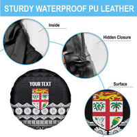 Fiji Tapa Rugby Custom Spare Tire Cover Go Fijiana LT14 - Polynesian Pride