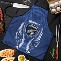 Auckland 2026 Rugby Custom Apron NZ Maori Silver Fern