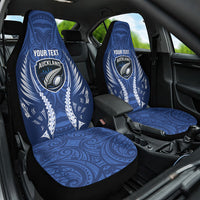 Auckland 2026 Rugby Custom Car Seat Cover NZ Maori Silver Fern